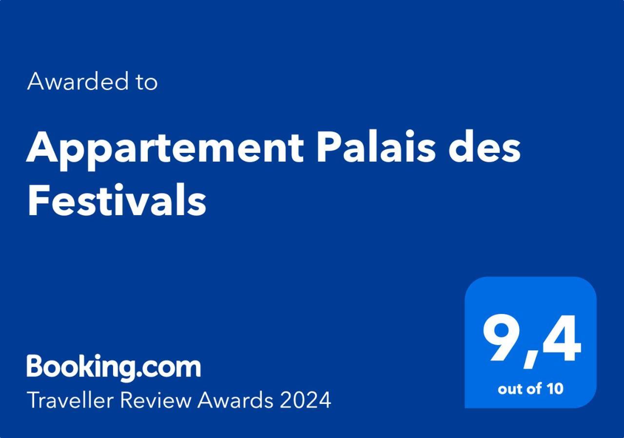 Appartement Palais Des Festivals Cannes Bagian luar foto